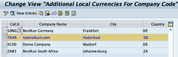 Managing Global Company Currency in SAP